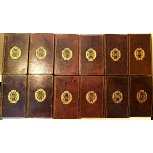 Rares Série Au  Chiffre Du Collège Royal Henri IV En 12 Vol. Lettres De Madame De Sévigné ,1818