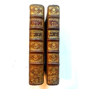 2 Beautiful Volumes Universal Academy Of Games, Containing The Rules Of All Games 1758 Paris