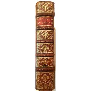 Rare Exemplaire : Bibliothèque De L"abbé De Vertot : l'Histoire Auguste Des Six Auteurs Anciens