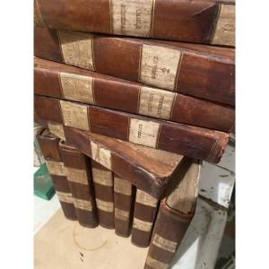 Uncommon "natural History Of Buffon" In 11 Vol. Decorated With 185 Figures, P. Bernard Year XII