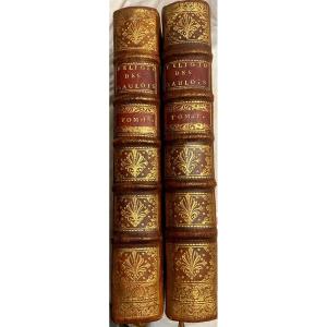 Etat De Neuf Illustré De 44planches" La Religion Des Gaulois,"2 Vol. In 4, De 1727 . Dom Martin