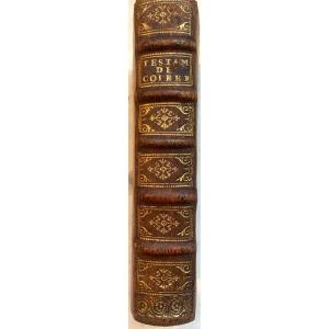 Testament Politique de Messire Jean-Baptiste Colbert Ministre et Secrétaire d'Etat la Haye 1694