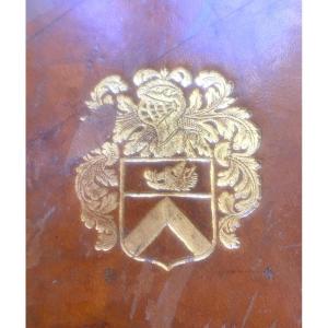 In-folio, "arms Of A Knight," Memoirs Of The Gauls From The Flood To The Establishment..