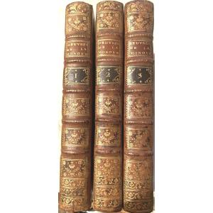 3 Vol In 8. "Oeuvres Choisies de feu Monsieur De La Monnoye" de l'Académie Française. à La Haye