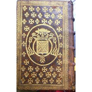 Binding With Fleur De Lys And Malthe Cross "de Timore Dei" - Jacques Salian-paris 1629