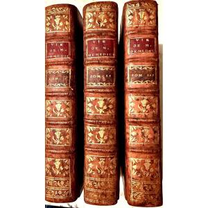 3 Beautiful Volumes In 8vo. "life Of Marie De Medici, Princess Of Tuscany, Queen Of France..." 1774