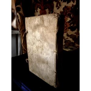 Velin souple de 1600 "Histoire Mémorable de Nostre-Dame de Lorette par le P. Horatio Tursellino