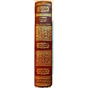 Oeuvres de Pothier ; 1 Vol In 8 de 1818 / Nouvelle Edition du Traité des Obligations, bel exp.
