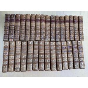 Complete Set Of "the History Of France By Velly, Villaret, And Garnier," 30 Vols., 12mo, 18th Century