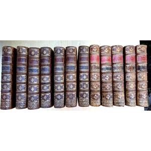 A Fine Set In 12 Vol. In. 4" In Size. *works Of Mr. Le Chancelier d'Aguesseau*. Paris, 1759
