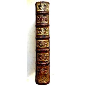 Essays On The Honors And Monuments Bestowed Upon Distinguished Scholars. Titon Du Tillet, 1734