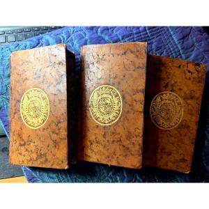 Aux Armes: 3 Vol.In 12 "Tablettes Historiques et Anecdotes des Rois de France depuis Pharamond"