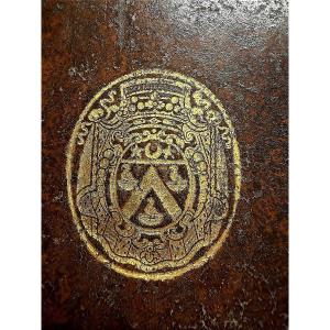 Edition Originale :traduction des Odes et Epodes d'Horace de 1678 Aux Armes Famille de Creil