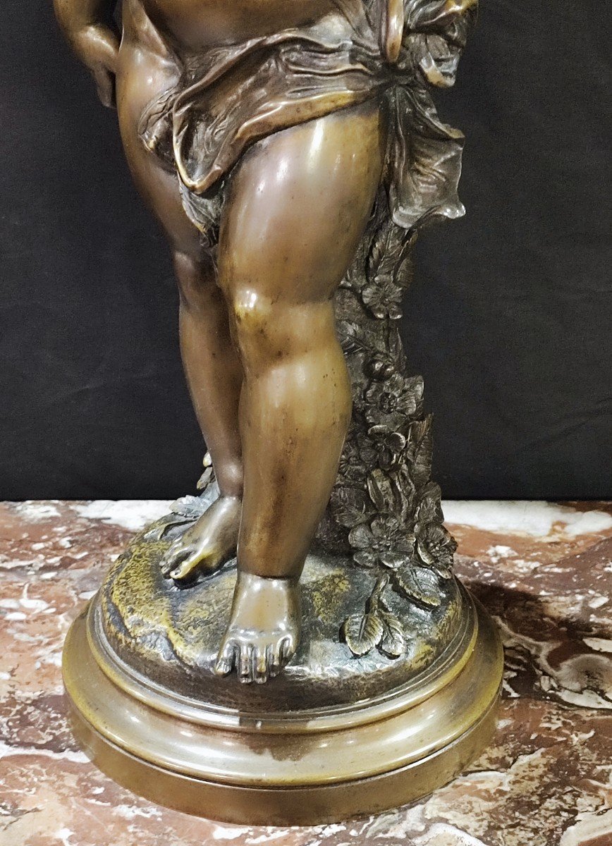 Paul Duboy - Bronze Sculpture Representing Posyshe-photo-3
