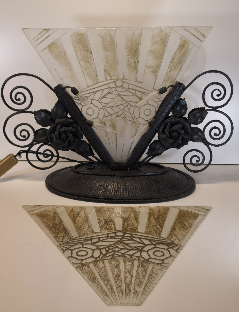 Delatte Nancy - Lampe Art Deco -photo-4