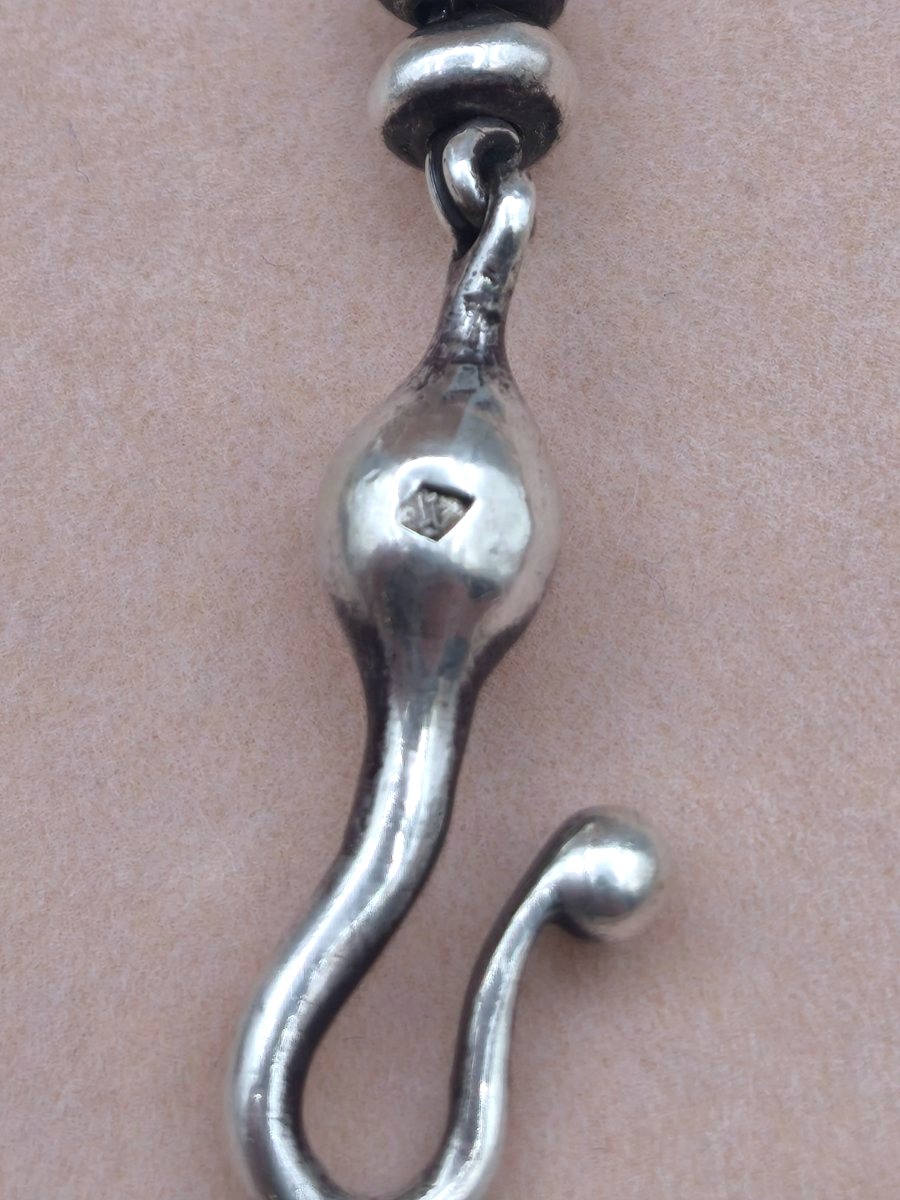 Goudji - Collier en argent moderniste -photo-4