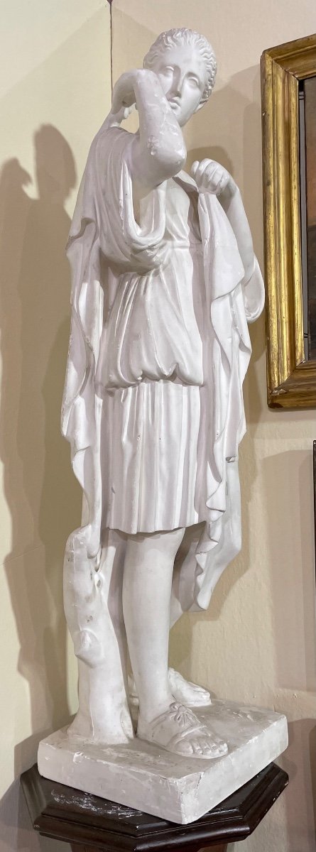 Plaster Sculpture Of Diana Of Gabi 20th Century-photo-2