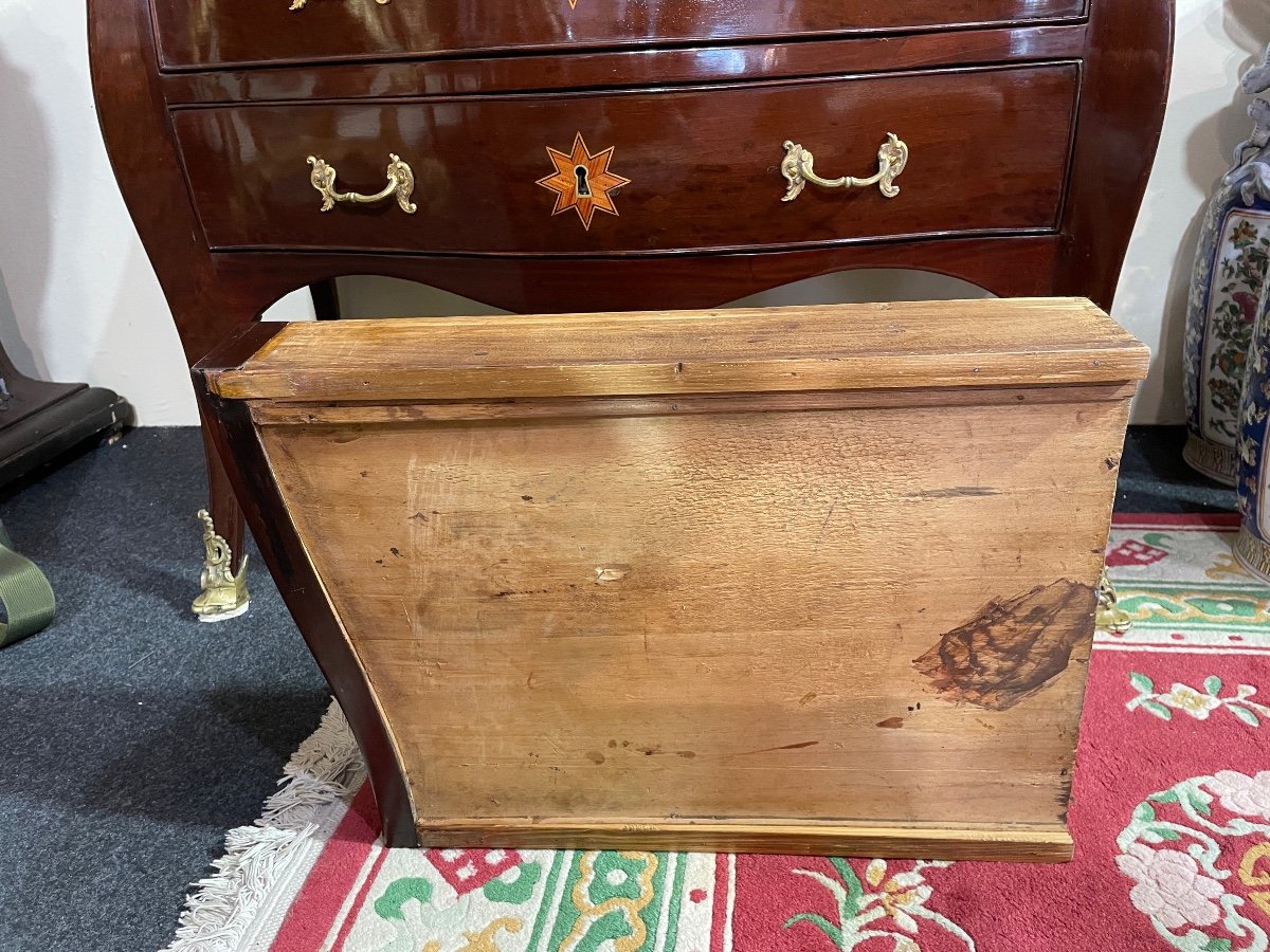 Small Mahogany Chest Of Drawers From Cuba, Mid-18th Century-photo-6