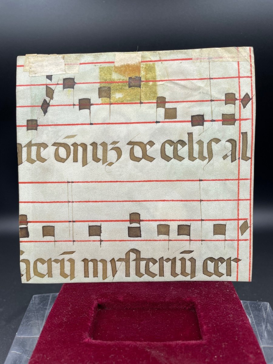 Corner Of A 14th Century Book Page-photo-3