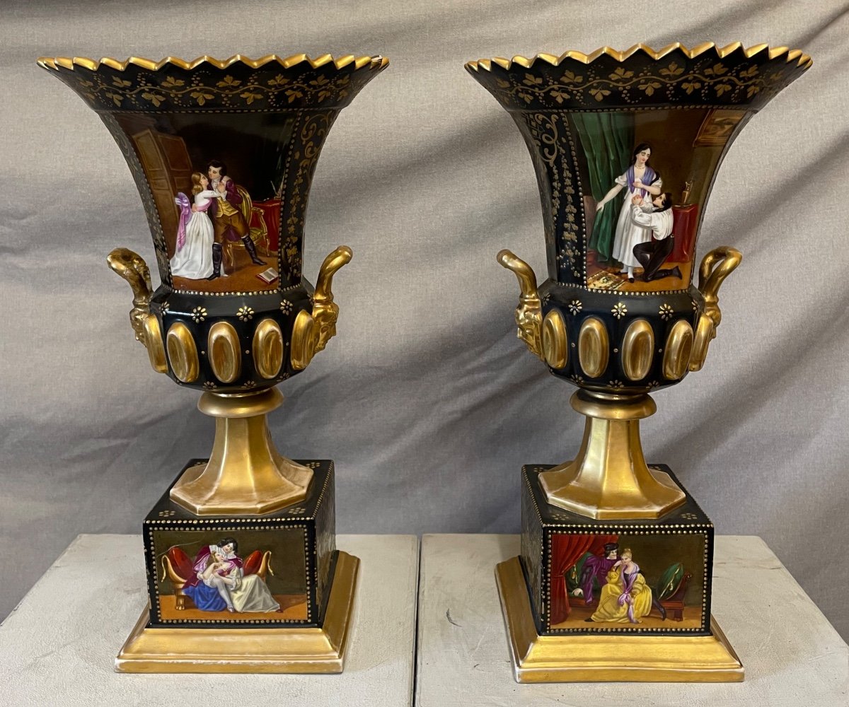 Pair Of Early 19th Century French Vases