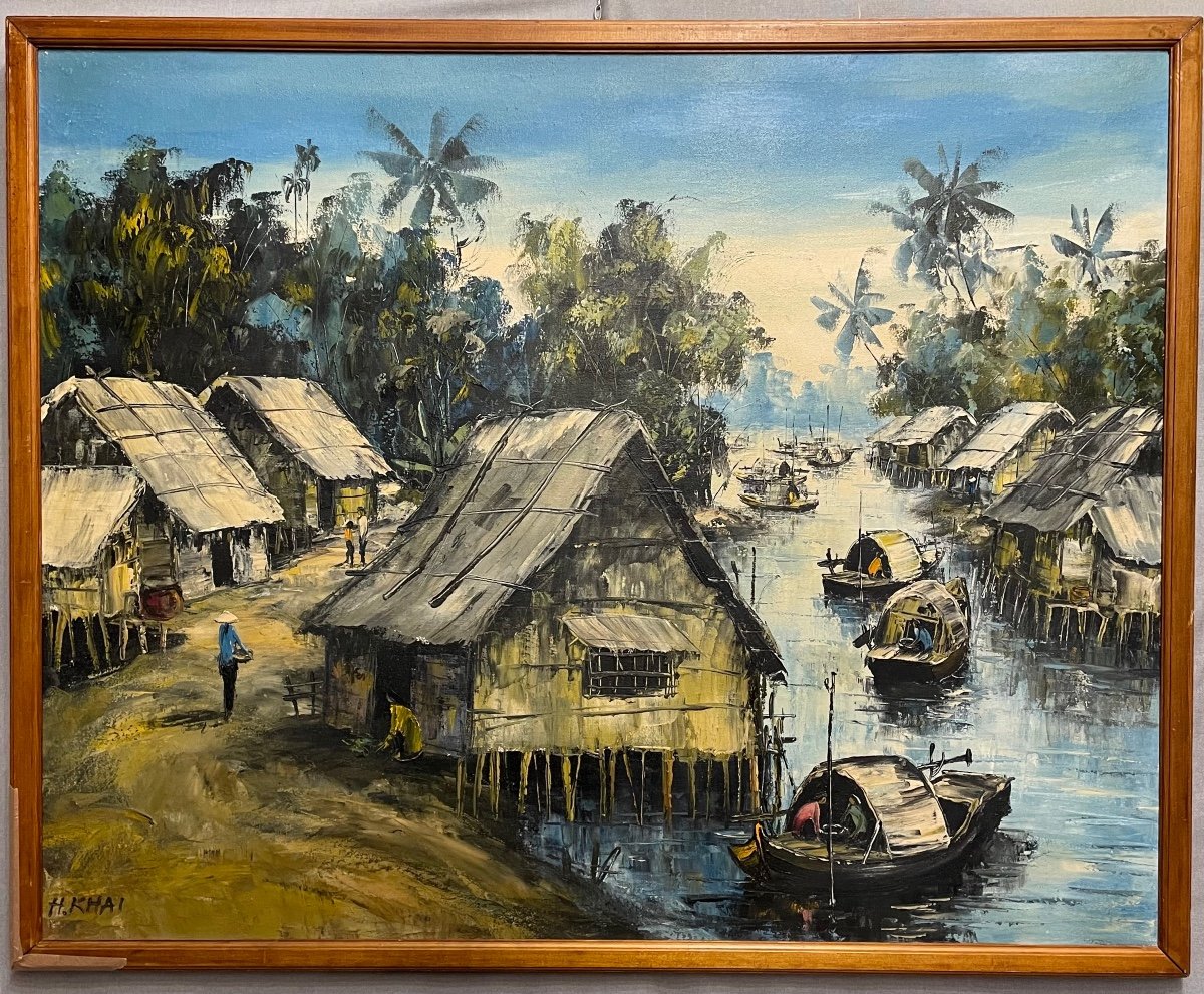 Peinture Vietnamienne Du XXe Siècle-photo-2
