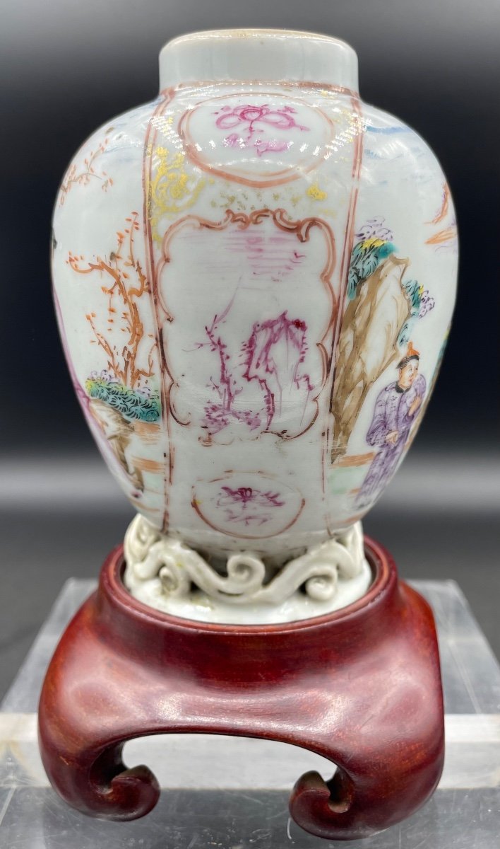 Small Porcelain Vase China 18th Century-photo-2