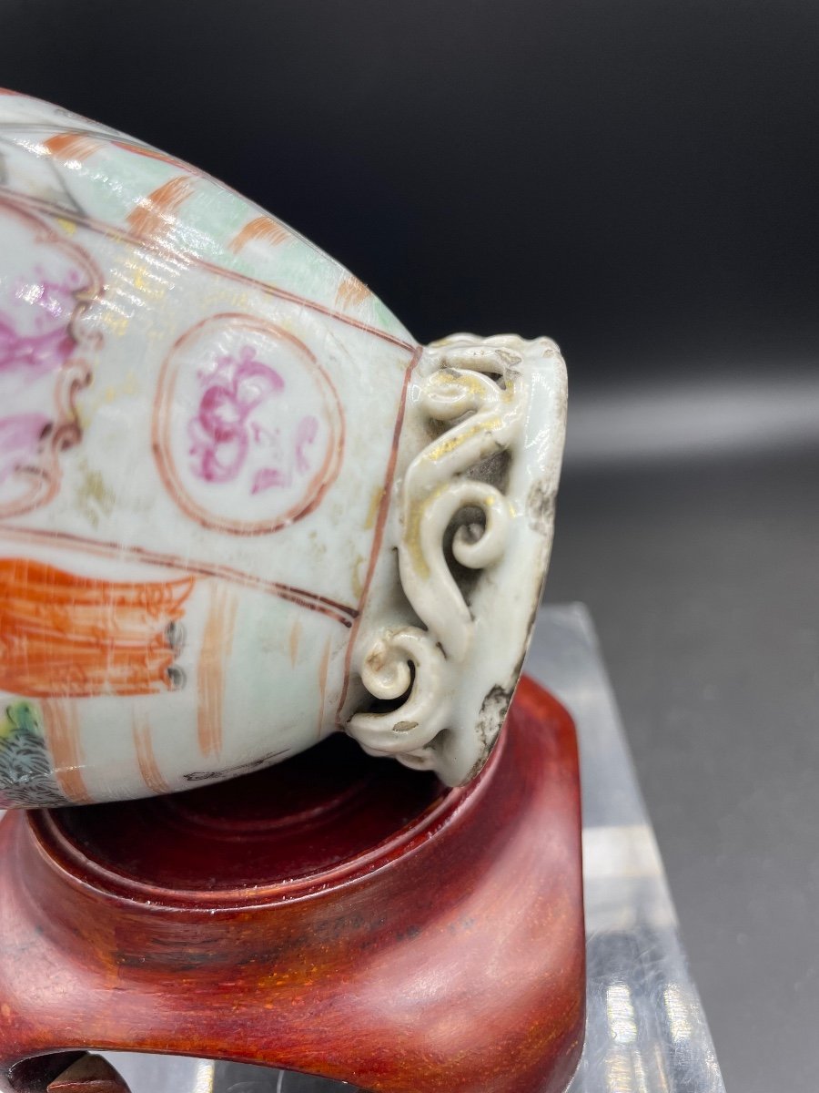 Small Porcelain Vase China 18th Century-photo-4