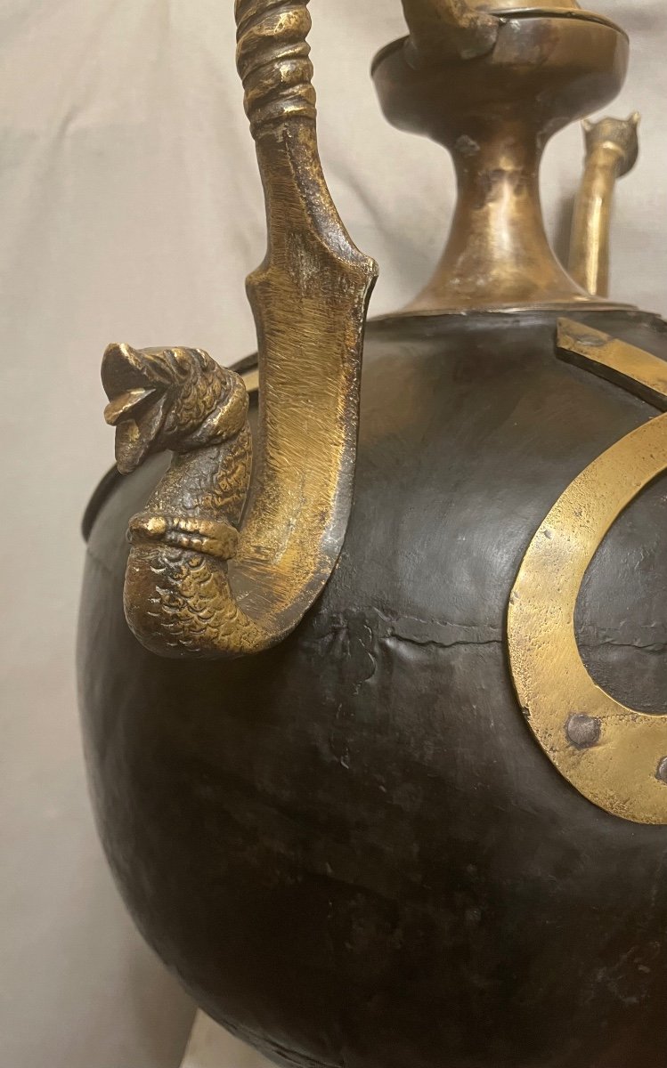 Large 19th Century Islamic Teapot-photo-5