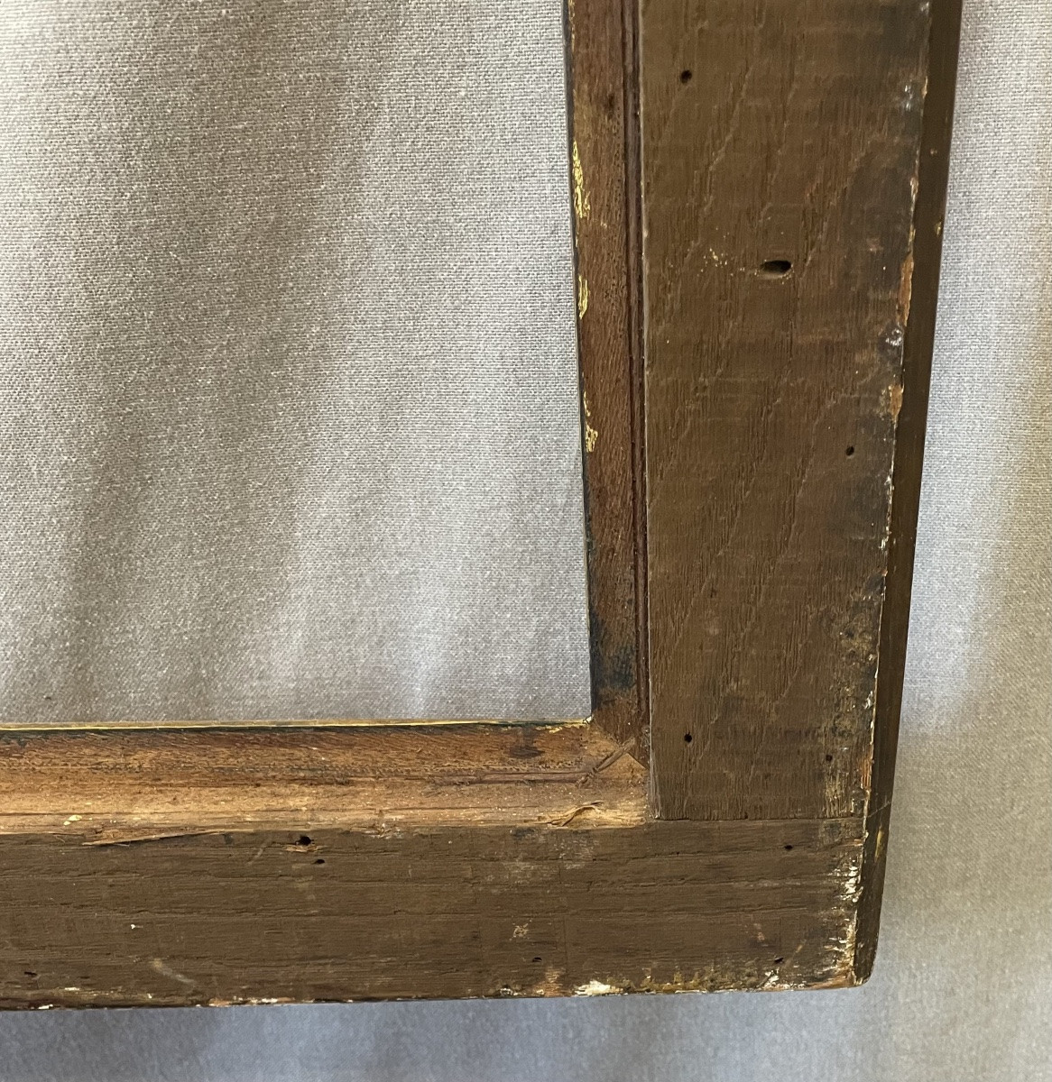 Large Carved And Gilded Frame, 20th Century-photo-6