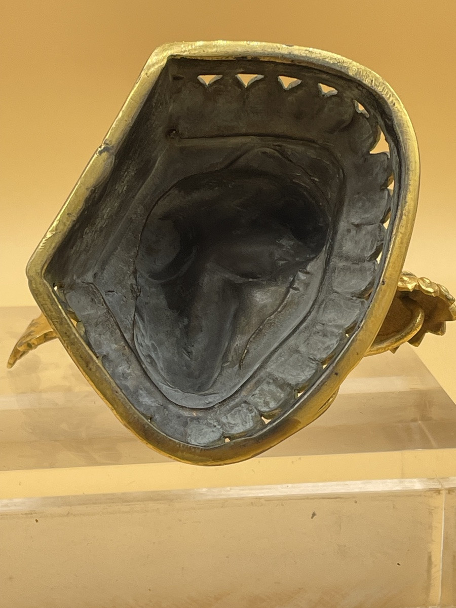 Green Tara In Gilt Bronze Tibet , 20th Century-photo-2