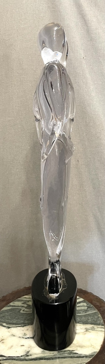 Blown Glass Sculpture By Luigi Moro, 20th Century-photo-3