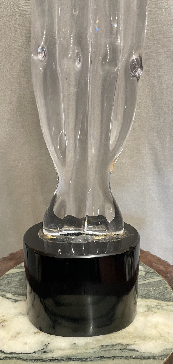 Blown Glass Sculpture By Luigi Moro, 20th Century-photo-3