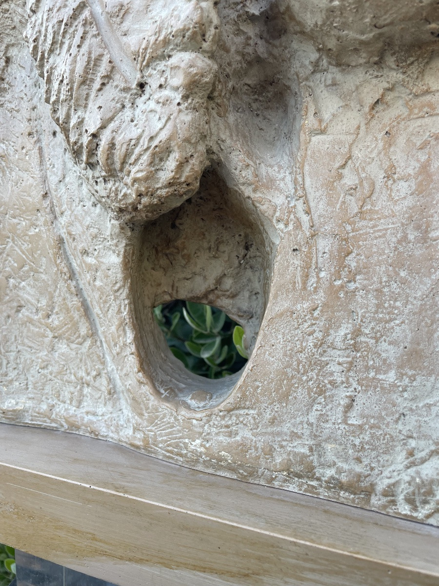 Composite Terracotta Sculpture By Ali Al Jabiri, 20th Century-photo-2