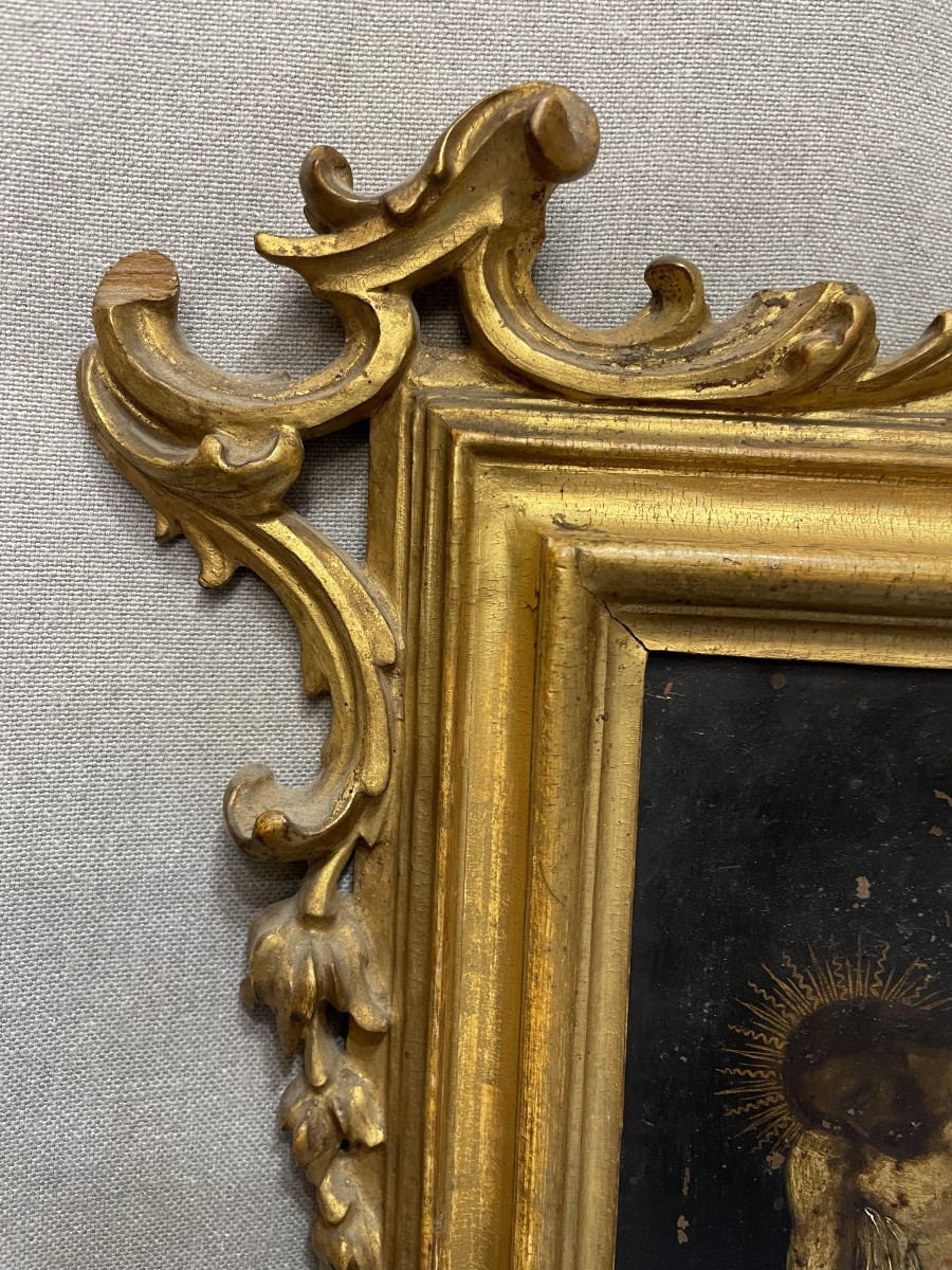 18th-century Pietà Painted On Copper-photo-4