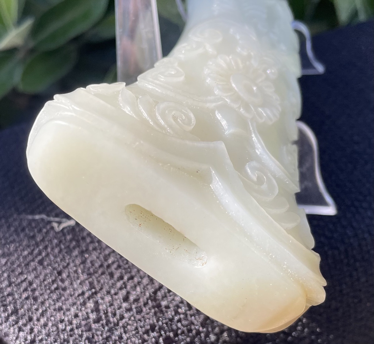 19th-century Mughal Jade Dagger Handle-photo-4