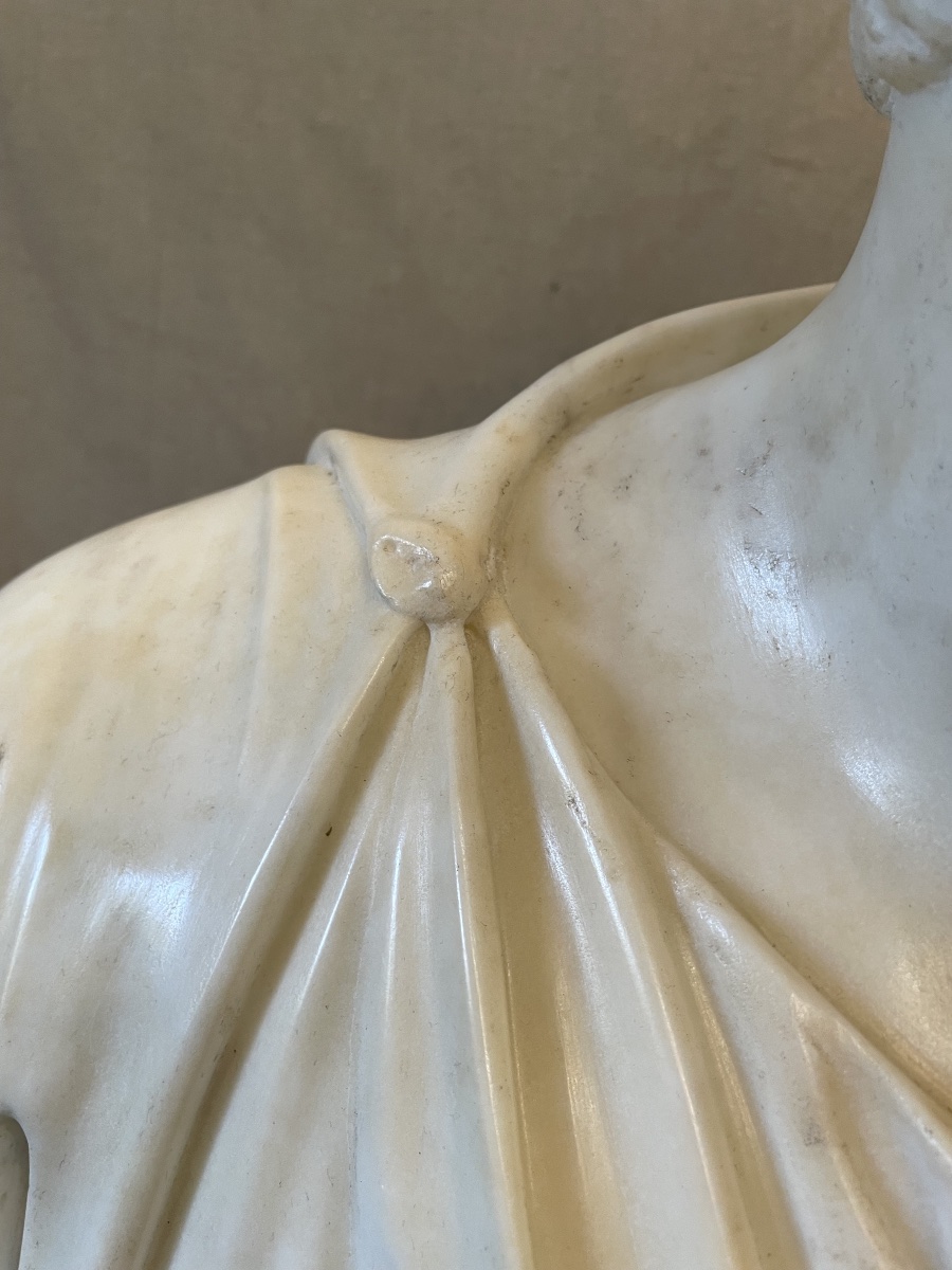 Buste en marbre de Brutus XVII-photo-8