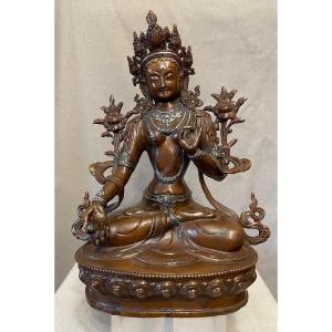 Green Tara Nepal 19th Century