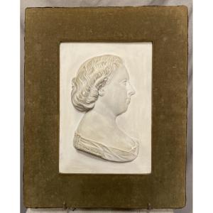 Plaster Portrait Of Elizabeth Von Trotta, 20th Century