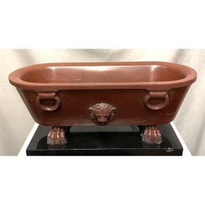 Model Of A Roman Marble Basin, 19th Century