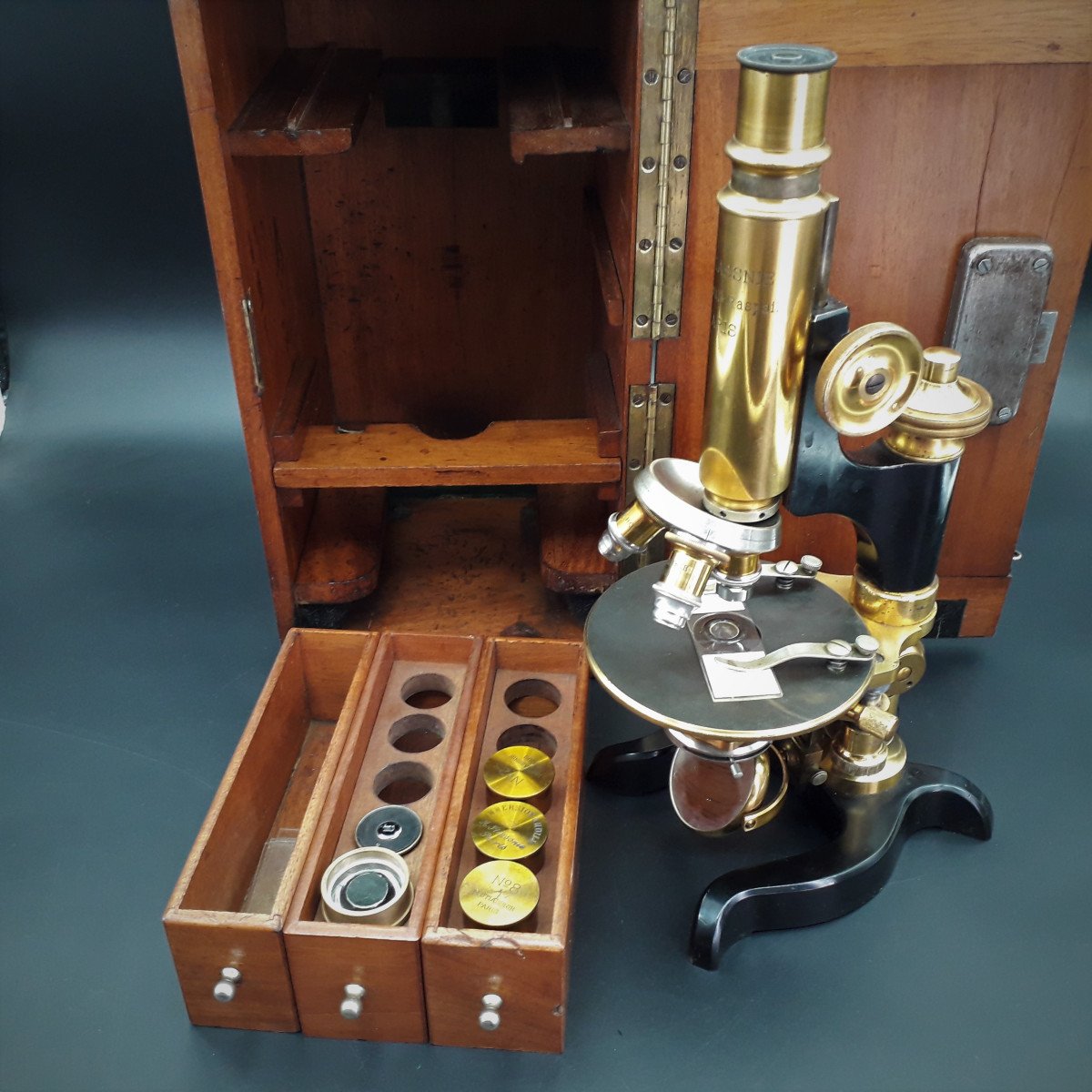 Maurice Stiassnie Microscope, 1910-photo-8