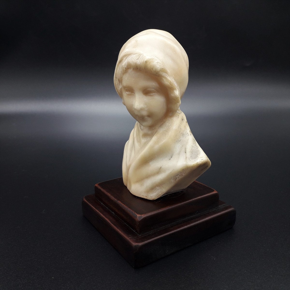 Buste De Fille, Sculpture-photo-4