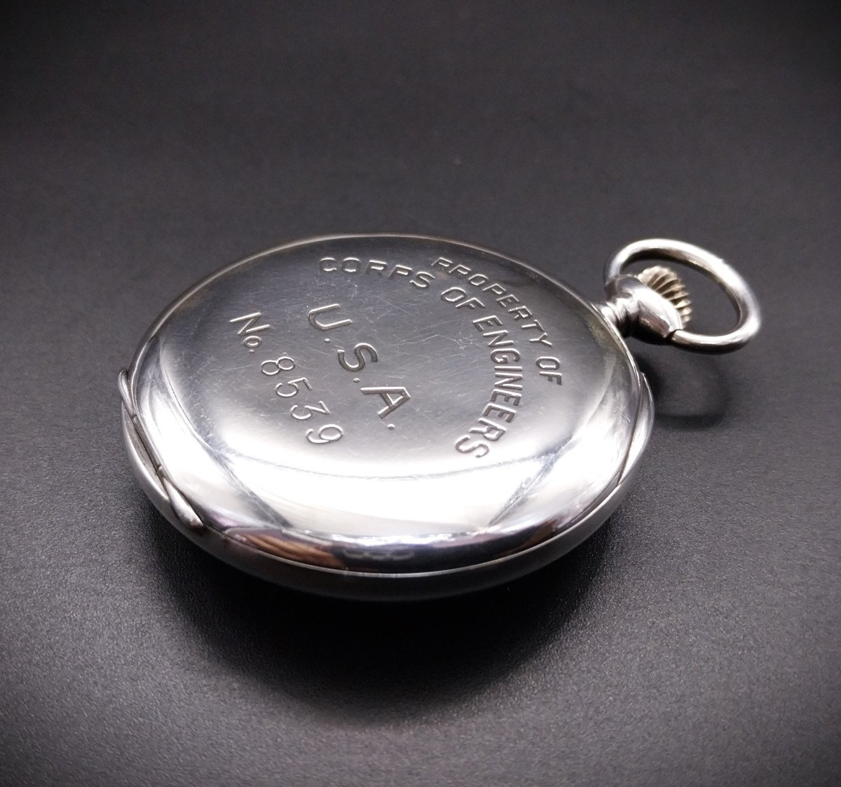 Rare Ulysse Nardin Pocket Watch , Corps Of Engineers, Usa, 1918-photo-2