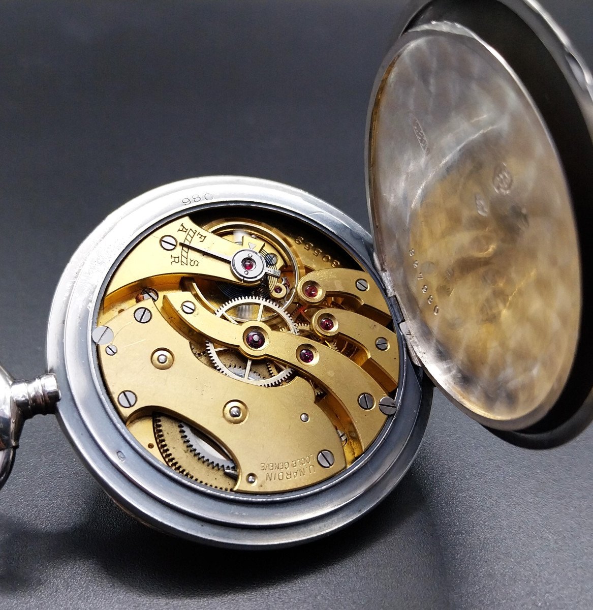 Rare Ulysse Nardin Pocket Watch , Corps Of Engineers, Usa, 1918-photo-5