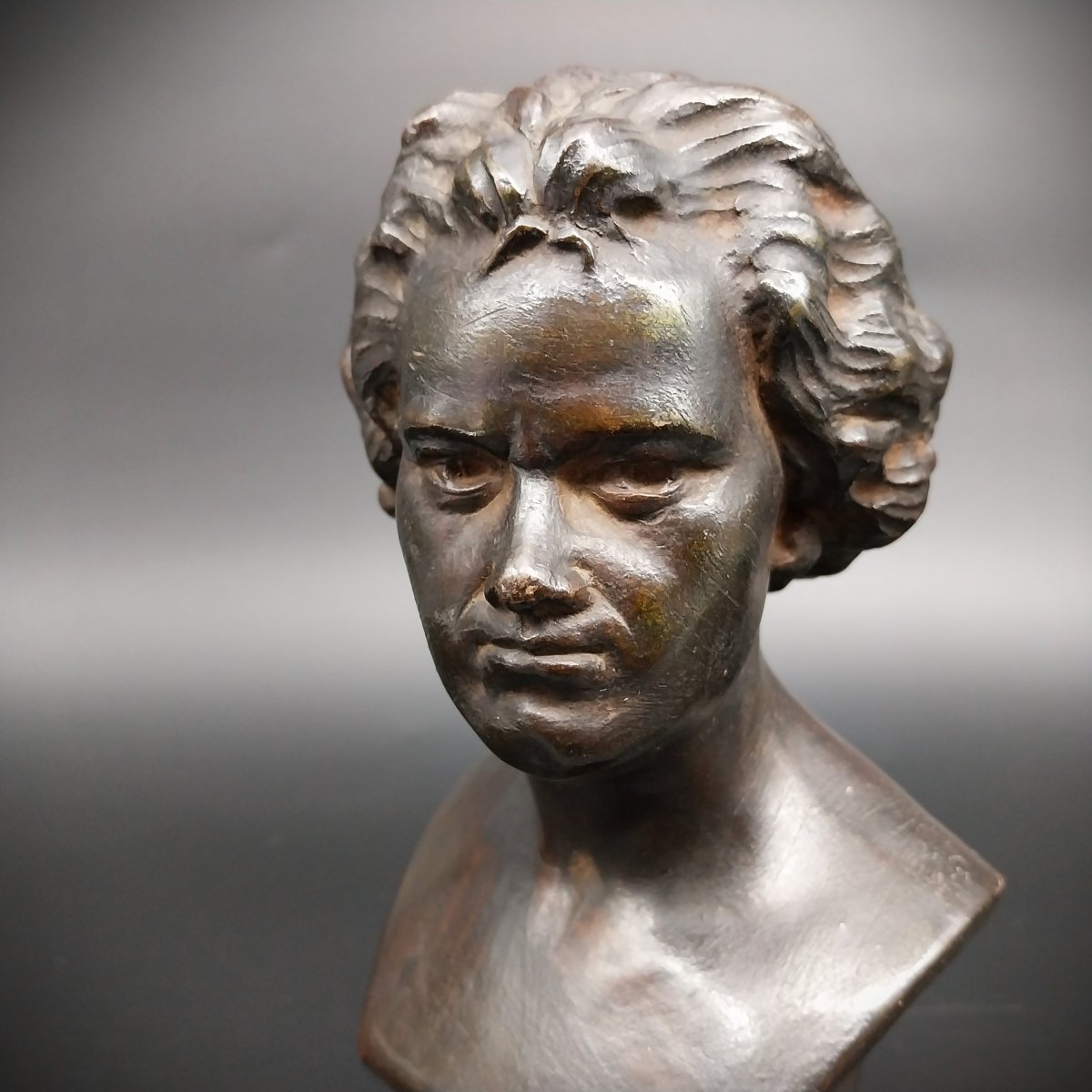 Beethoven Bust, Sculpture, Manifattura Signa, 1900-photo-6