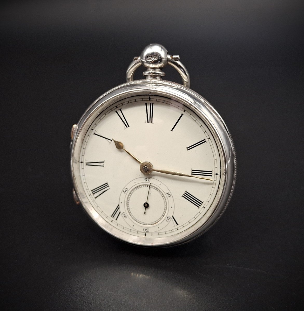 Fusee Pocket Watch  "w.h. Edwards" 1883-photo-1