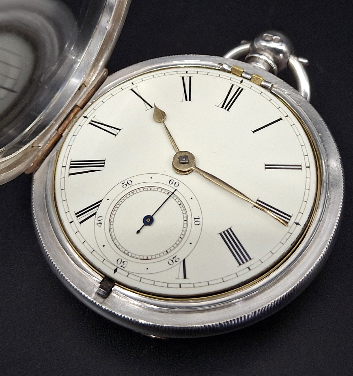 Fusee Pocket Watch  "w.h. Edwards" 1883-photo-3