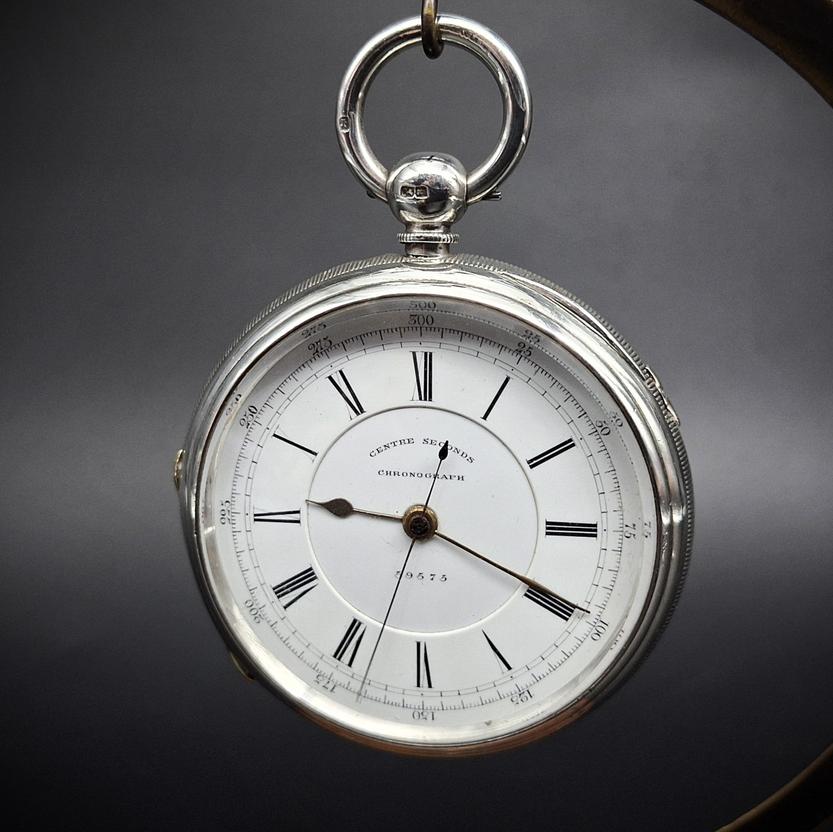 Pocket Watch  "robert Davies & Son" With Centre Seconds Chronograph. 1884