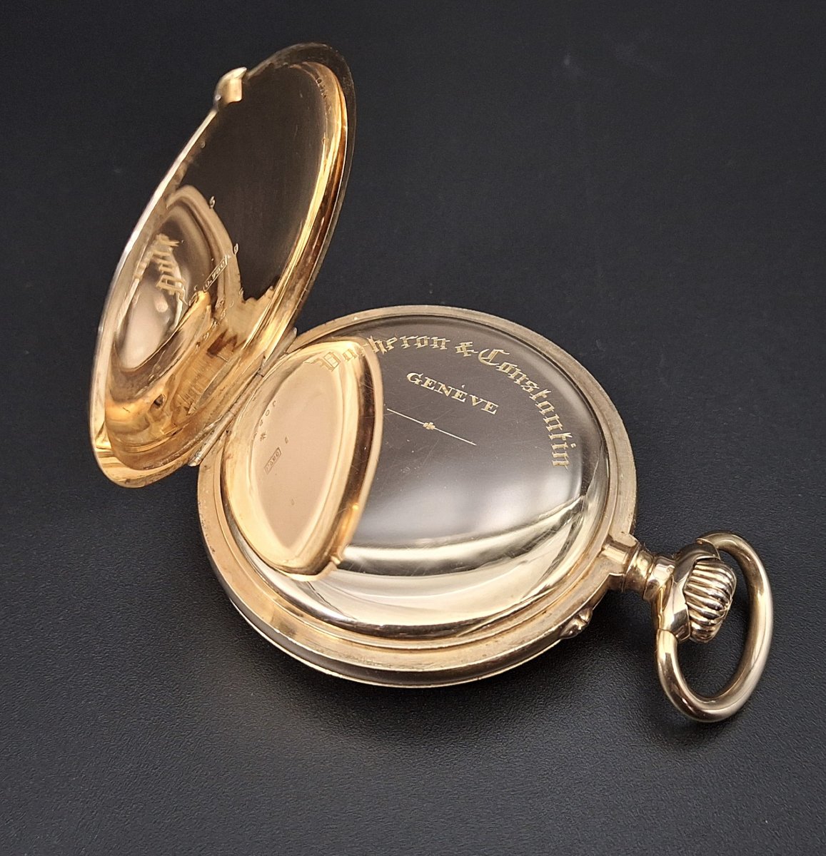 Montre Gousset En Or Vacheron & Constantin, 1908 -photo-3