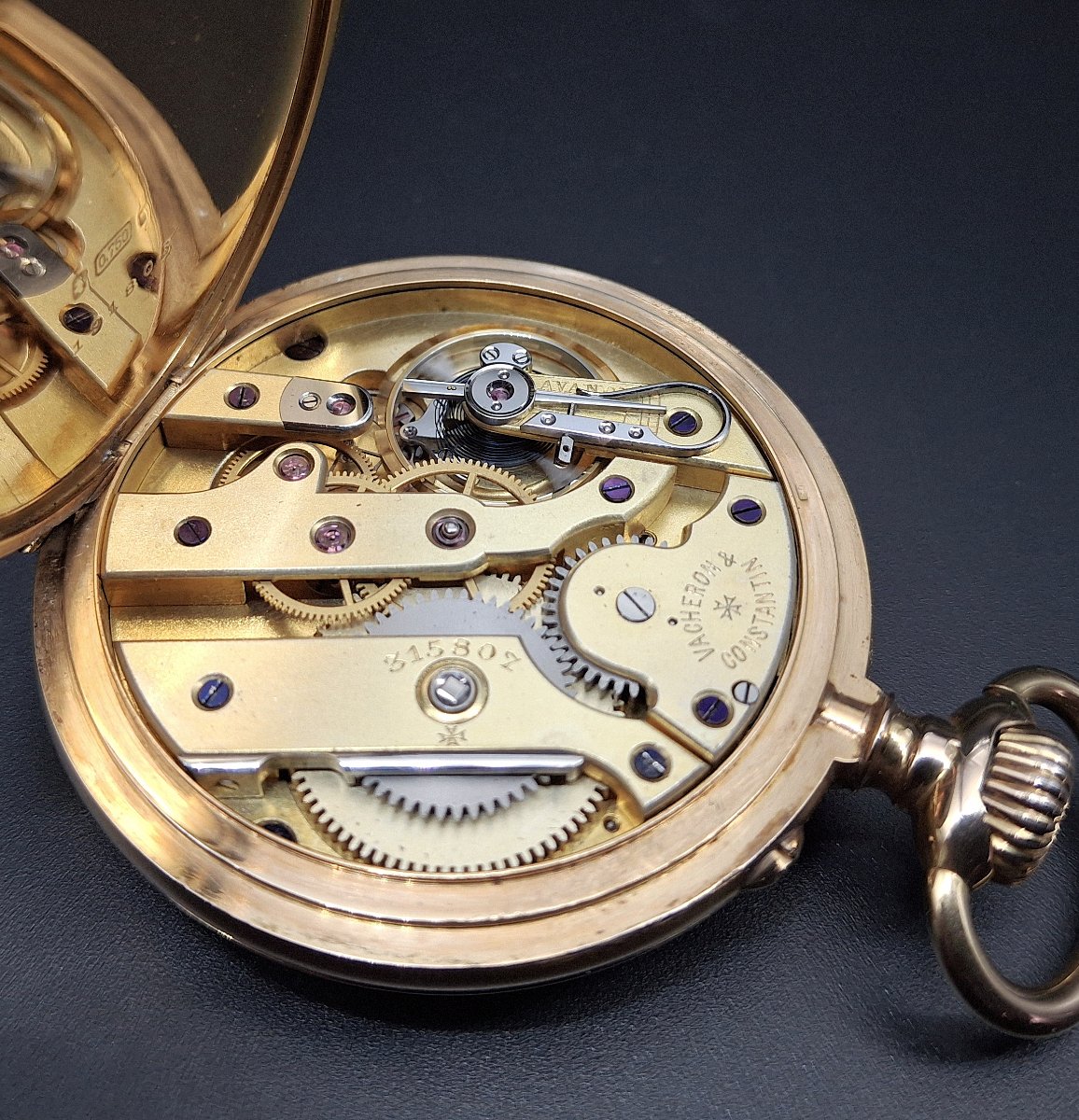 Montre Gousset En Or Vacheron & Constantin, 1908 -photo-5