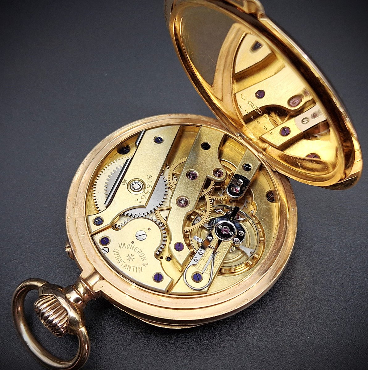 Montre Gousset En Or Vacheron & Constantin, 1908 -photo-6
